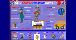 Desktop Screenshot of anglaiscivilisation.tableau-noir.net