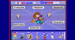 Desktop Screenshot of anglais.tableau-noir.net