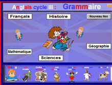 Tablet Screenshot of anglais.tableau-noir.net